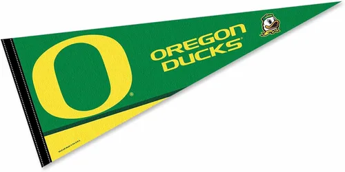 College Flags & Banners Co. Oregon Pennant - Fieltro de tamaño completo