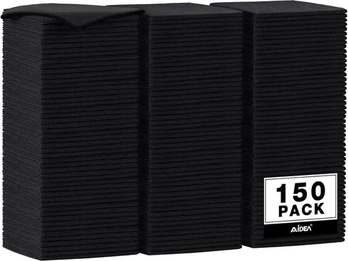 Miniatura 42 de AIDEA Paño de Limpieza de Microfibra Negro 10PK, Toallas de Microfibra para Autos, Paños de Lavado Premium, Paños para Limpiar Polvo Libres