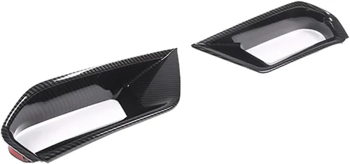 Miniatura 3 de Marco de ventilación de conducto de aire para parachoques delantero de automóvil para Chevrolet Corvette C7 Z06 2014-2019 cubierta de parachoques
