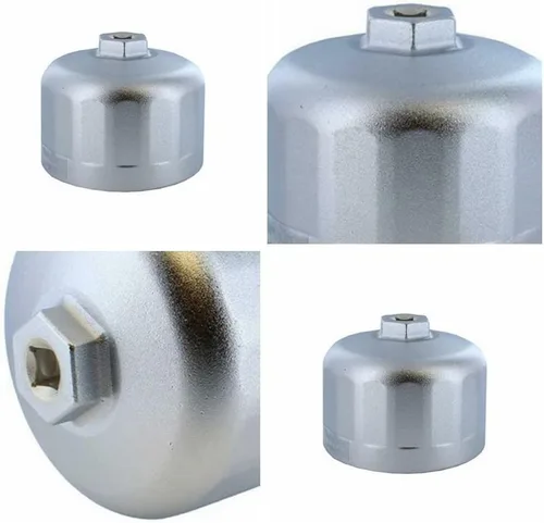 Miniatura 3 de 3.386 in 16 Flauta filtro de aceite Llave de filtro de herramienta estilo cartucho Casquillos de carcasa para BMW Volvo X1/X3/X4/X5/X6 Series