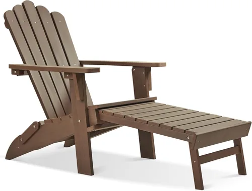 Miniatura 9 de Adirondack - Sillas resistentes a la intemperie, silla de hoguera para patio, sillas de exterior resistentes, sillas de césped, fácil montaje, 350