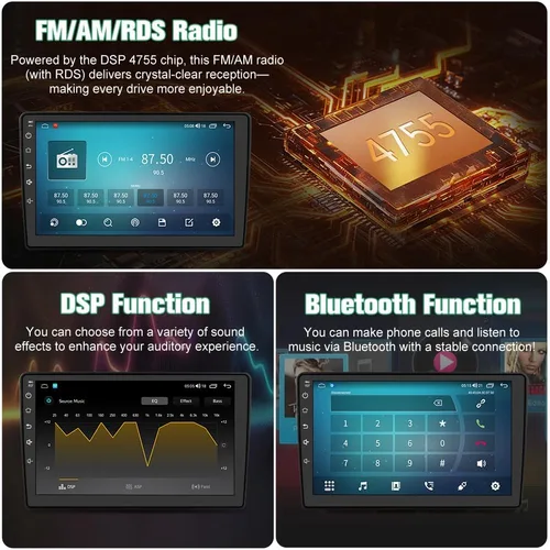 Miniatura 6 de Radio de coche para Ford F150 Radio, 2009 2010 2011 2012 para F150 Android estéreo de coche con pantalla de 9 pulgadas, Carplay, pantalla táctil