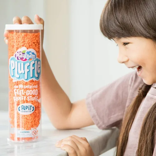 Miniatura 6 de Educational Insights Pluffle® Paquete de 4 - Conjunto de Espuma para Contenedor Sensorial, Alternativa Sin Desorden a los Juguetes de Arena y Slime