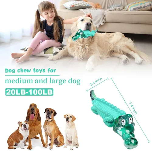 Miniatura 2 de Fuufome Juguetes para Masticación de Perros Grandes para Masticadores Agresivos: Juguete para Perros Casi Indestructible para Mantenerlos Ocupados