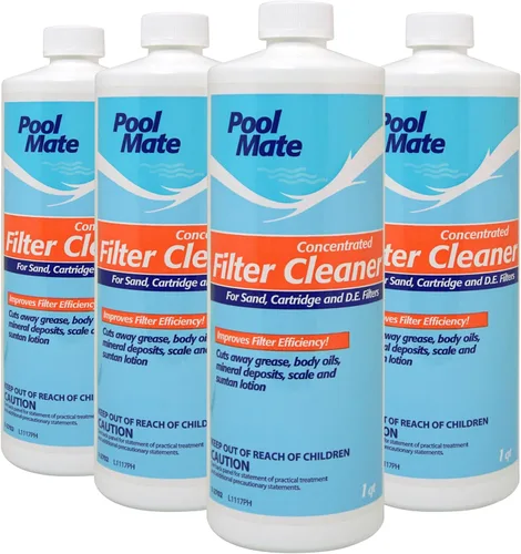 Miniatura 8 de Pool Mate Limpiador concentrado de filtro de piscina de 1 cuarto de galón, fabricado en Estados Unidos
