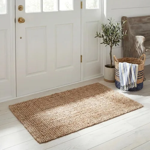 Miniatura 42 de SAFAVIEH Alfombra 9x12 - Colección de fibra natural - Grande - Marrón, Yute hecho a mano, estilo granja, textura gruesa de pelo grueso (NF447D)