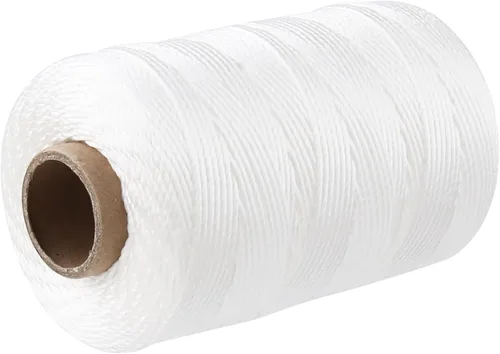Miniatura 6 de HASWARE Mason Line - Cuerda de nailon trenzado para herramientas de jardinería o mampostería, nivel de línea de cuerda de construcción para jardín