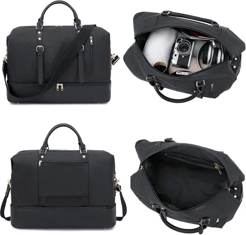 Miniatura 6 de Weekender Overnight - Bolsa de viaje de gran tamaño para hombres y mujeres