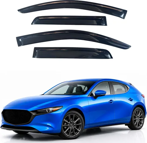 Miniatura 279 de Visor para ventana IG para Hyundai Venue 2020-2023, protector contra la lluvia, adhesivo extra duradero, deflector de viento para lado