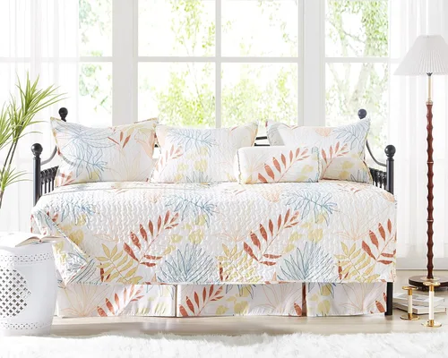 Miniatura 9 de Southshore Fine Living, Inc. Juegos de Edredón para Cama Nido Individual, Juego de Ropa de Cama Boho de 6 Piezas con Funda para Cama Nido, 3 Fundas