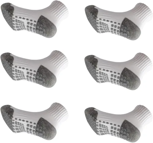Miniatura 8 de LA DEARCHUU Calcetines para niños pequeños con puños antideslizantes para bebés, 6 pares para 1-7 años