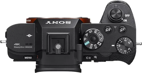 Miniatura 5 de Sony a7R II Cámara de lente intercambiable sin espejo de fotograma completo, solo cuerpo (negro) (ILCE7RM2/B), base, base