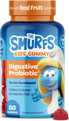 Miniatura 16 de Smurfs Kids - Gomitas multivitamínicas para niños con 15 vitaminas y minerales, hechas con fruta real, desarrolladas por médicos, sin OMG y sin