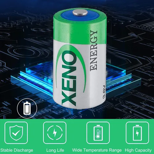Miniatura 4 de (10 Pack) XL-050F 1/2 AA 3.6V Lithium Battery for Xeno Energy XL-050F 1/2 AA 3.6V Lithium Battery