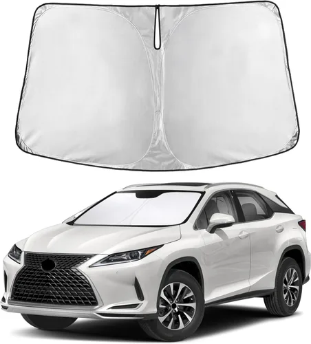 Miniatura 31 de Autovir Parasol para parabrisas Rivian R1S 2022-2024 2025 2026, parasol para ventana delantera, protección UV, bloqueador de calor, accesorios