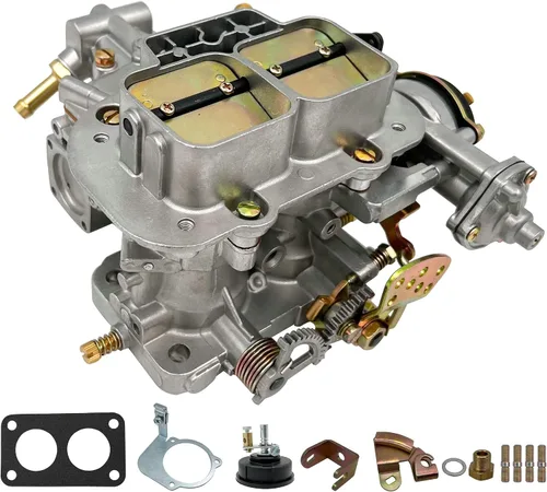 Miniatura 2 de Carburador se adapta a Weber 38/38 Carburador 2 Barril Weber 38/38 DGV DGAS DGES Kit de reconstrucción de carbohidratos para Toyota Fiat Renault