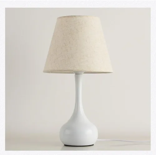 Miniatura 6 de BGGJJ Lamp for Desk Retro Fabric Table Lamp Bedroom High-end Warm Atmosphere Bedside Table Lamp Desk Lamps for Home Office