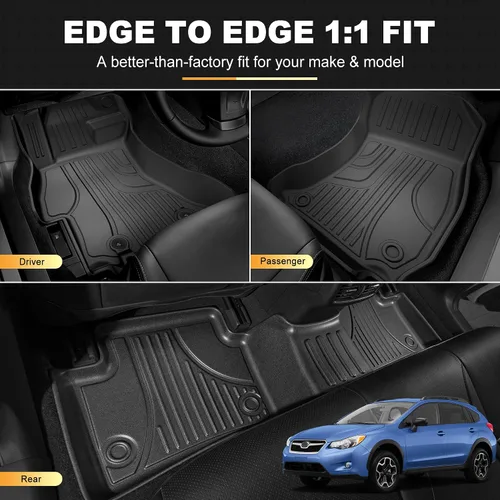 Miniatura 3 de Alfombrillas y forro de carga para Subaru Crosstrek 2016 2017/XV Crosstrek 2013-2015/Impreza 2012-2016, accesorios de automóvil para todo