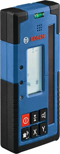 Miniatura 22 de BOSCH LR20 - Receptor láser rotativo de haz rojo y verde de 1000 pies, incluye soporte de montaje y 2 baterías AA