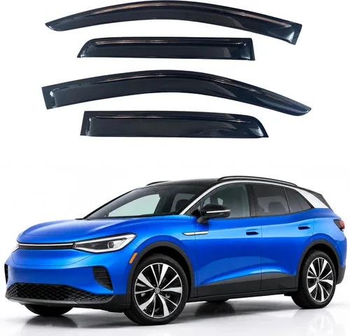 Miniatura 11 de Visor para ventana IG para Hyundai Venue 2020-2023, protector contra la lluvia, adhesivo extra duradero, deflector de viento para lado