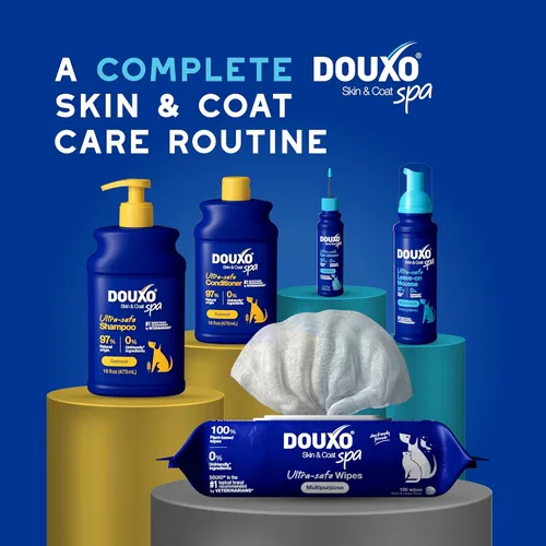 Miniatura 7 de DOUXO SPA Limpiador de oídos para perros y gatos, 4.1 onzas líquidas, limpia y desparafina de forma segura la oreja, fórmula agradable a la piel