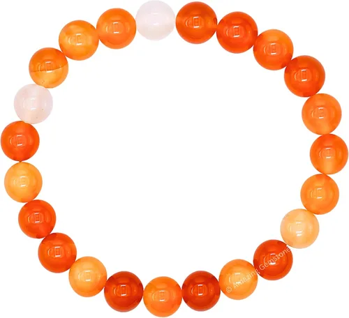 Miniatura 371 de Amazing Gemstone Pulsera de cristal para mujeres y hombres, pulsera de cristal curativo de protección, pulsera elástica con cuentas de piedras