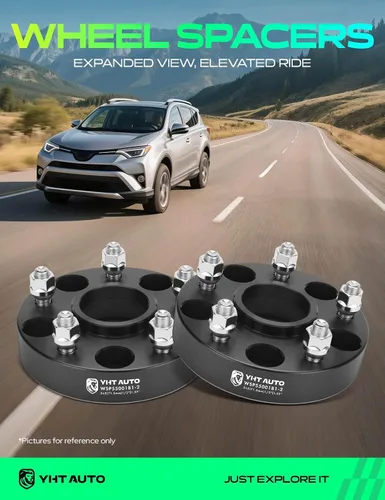 Miniatura 2 de YHTAUTO Espaciadores de rueda centrados en el cubo de 5x5 de 1.25 pulgadas para Jeep Grand Cherokee XK WJ WK JK JL 1999-2010, Wrangler 2007-2018