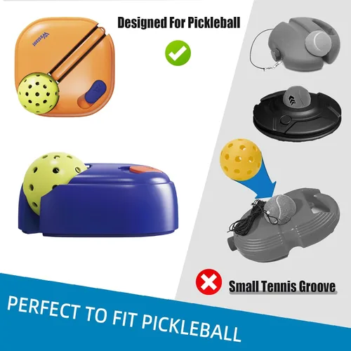 Miniatura 3 de Westant Match Buddy Pickleball Trainer - Pickle Ball Practice Rebounder with 2 Balls, Pickleball Training Aids for Adults, Kids, for Self Practice