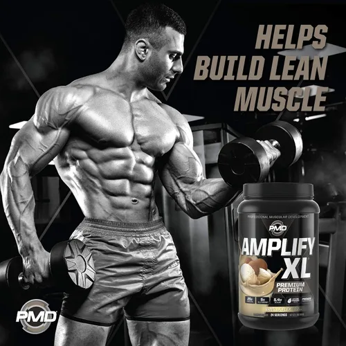 Miniatura 3 de PMD Sports Amplify XL Premium Suplemento de proteína de suero Hydro Greens Blend - Matriz de proteína de glutamina y suero con superalimento
