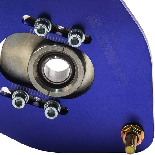 Miniatura 4 de maXpeedingrods Placas de curvatura delanteras para Subaru Impreza GDB 2002-2007 Suspensión Azul