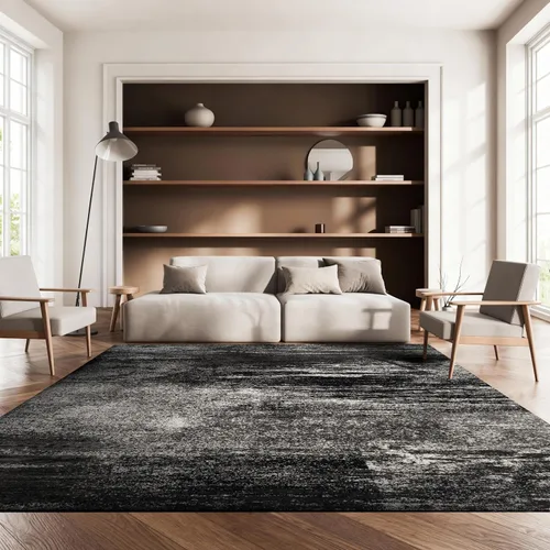 Miniatura 33 de SAFAVIEH, colección Adirondack - Alfombra de 6 x 9 pies, plateada/multicolor, abstracta, moderna, no desprende pelo, de fácil cuidado, para zonas