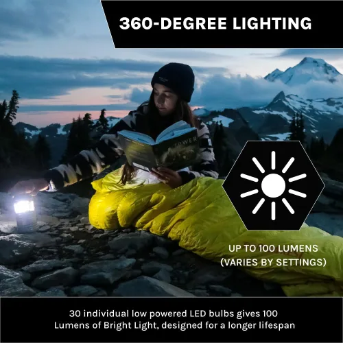 Miniatura 3 de Cascade Mountain Tech Linterna LED emergente
