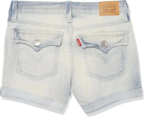 Miniatura 3 de Levi's Pantalones cortos de mezclilla para niña