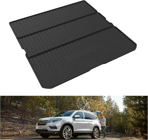 Miniatura 19 de KIWI MASTER Alfombrillas para Honda Civic 2016-2021, ajuste personalizado para todo tipo de clima, revestimientos de suelo de TPE resistentes, 2