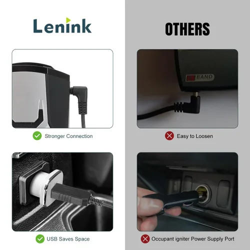 Miniatura 4 de Lenink Cable de alimentación compatible con Cobra RAD 480i/350/380/450, cable de repuesto, cargador USB compatible con la mayoría de detectores