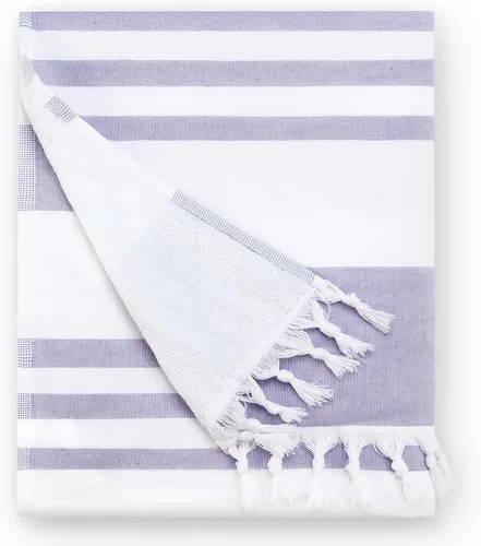 Miniatura 8 de Laguna Beach Textile Co. Toalla de playa suave turca, color azul azul, 10.16 oz/m²