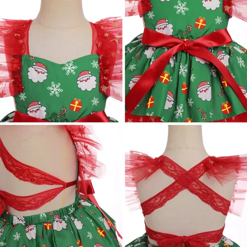Miniatura 3 de Disfraz de primer Halloween para bebé, vestido de tutú de primer cumpleaños, vestido de novia para niñas de flores