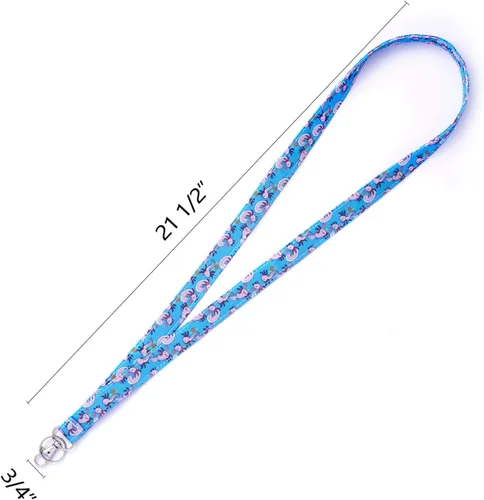 Miniatura 2 de LParkin Axolotl - Cordón para identificación, de tela de algodón, para preescolar, regalo para profesores, compañeras de trabajo, regalo para su