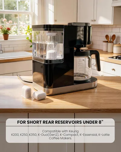 Miniatura 2 de Keurig 2.0 Filtro de repuesto para K Duo, K200 K250 K350, K-Duo Essentials, K-Compact Cafetera de una sola porción con depósito trasero, soporte