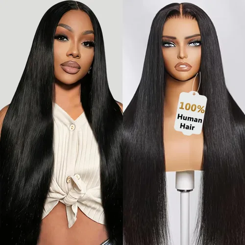 Miniatura 20 de CUTE BEIN Pelucas de cabello humano con encaje frontal HD de 13 x 6 pulgadas de densidad 250, [2 años de vida útil, 9.12 onzas], pelucas de cabello
