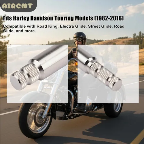 Miniatura 4 de Eje de palanca de cambios interior de acero 82-16 para Harley Touring Road King, Electra Glide, Street Glide, FLT FLHX FLHR FLTR - Acabado de níquel