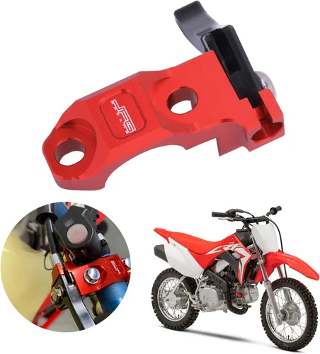 Miniatura 10 de AnXin Palanca de Arranque en Caliente con Abrazadera Giratoria CNC para CR CRF XR KDX KLX KX DRZ RM RMZ TTR WR YZ Motocicleta Dirt Pit Bike - Negro
