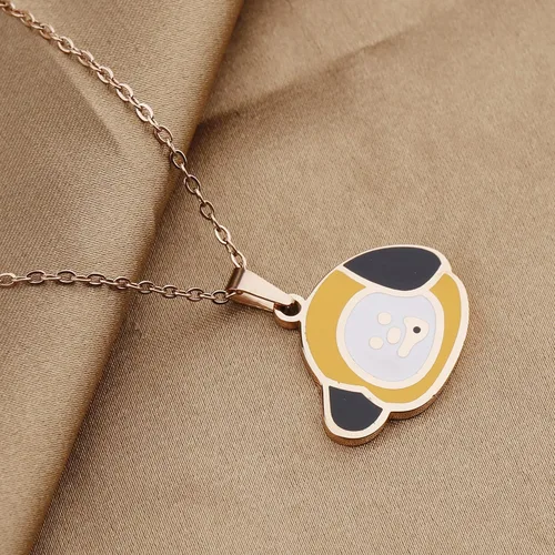 Miniatura 3 de TTJHGYQO Collar Love Yourself Kpop Star Figure Charm Necklace Yourself Army Jewelry Coreano Group Army Gift Kpop Music Fans Gift inspirador regalo