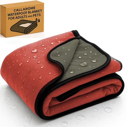 Miniatura 10 de Manta impermeable para cama o sofá - Manta impermeable suave y a prueba de fugas, resistente al agua y a las manchas, fácil de limpiar, cubierta