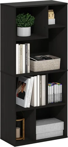 Miniatura 20 de Furinno Jaya Enhanced Home Estantería ajustable de 3 niveles, pino ámbar