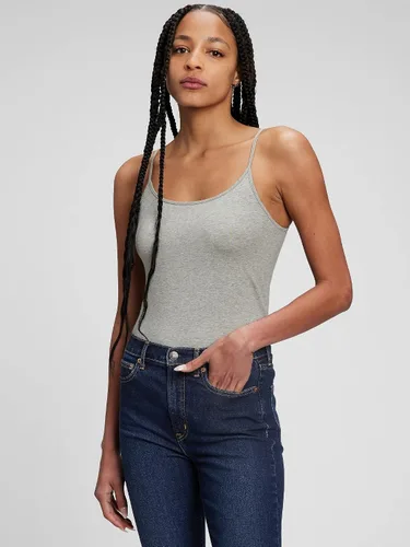 Miniatura 6 de GAP Camiseta de tirantes con cuello redondo para mujer, paquete de 3