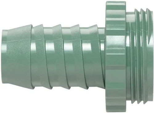 Orbit 57189 Adaptador de transición del colector de válvula de rociador de púas de 1 pulgada para tubería de PVC (2)