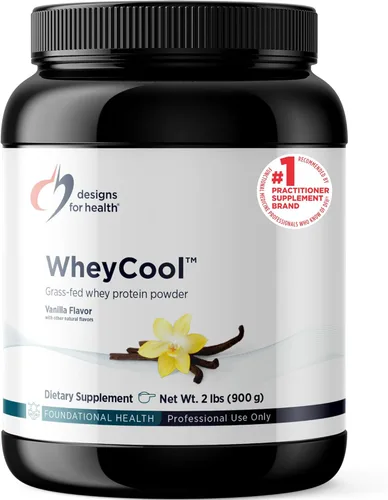 Miniatura 13 de Designs for Health WheyCool - Suplemento de proteína de suero de leche alimentada con pasto con 0.76 onzas de proteína, puede apoyar a atletas