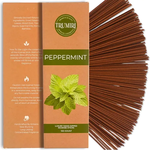 Miniatura 11 de Varitas de incienso de canela, paquete de 100 varillas de incienso, Incienso de Canela, hechas con ingredientes naturales de aroma, insense