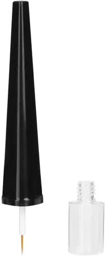 Zerodis Tubos vacíos para pestañas rellenables, 25 botellas de plástico de polietileno de 0.17 onzas líquidas con tapón de goma, frascos cosméticos